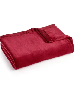 Classic Velvety Plush Blanket