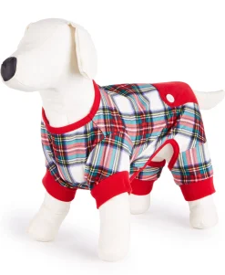 Matching Stewart Plaid Pet Pajamas