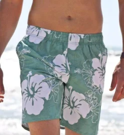 Men's Beach House Microfiber Retro Board Shorts
