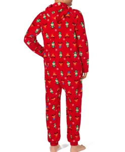 Men's Matching Elf Hooded One-Piece
