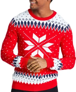 Men's Snowflake Sweater