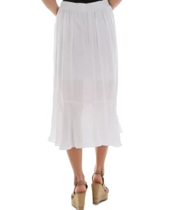 Teen Asymmetrical Ruffle-Hem Skirt (Young Women's Fit)