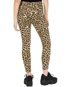 Teen Cheetah-Print Skinny Ankle Jeans (Young Women's Fit)