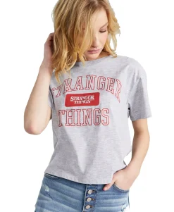 Teen Cotton Stranger Things-Graphic T-Shirt (Young Women's Fit)