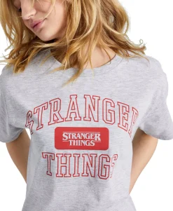 Teen Cotton Stranger Things-Graphic T-Shirt (Young Women's Fit)
