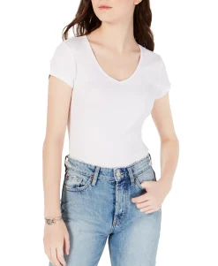 Teen Cotton V-Neck Baby T-Shirt (Young Women's Fit)