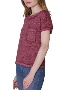 Teen Crewneck Burnout T-Shirt (Young Women's Fit)