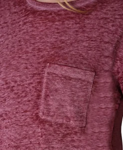 Teen Crewneck Burnout T-Shirt (Young Women's Fit)