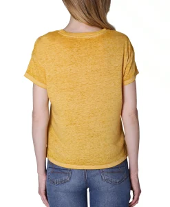 Teen Crewneck Burnout T-Shirt (Young Women's Fit)