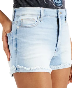 Teen Curvy High-Rise Denim Shorts (Young Women's Fit)