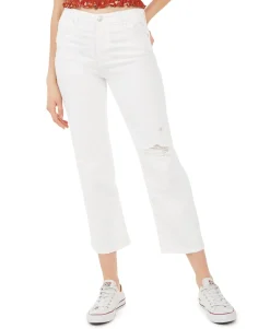 Teen Distressed Cropped Jeans (Young Women's Fit)