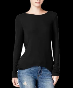 Teen Draped Open-Back Top (Young Women's Fit)