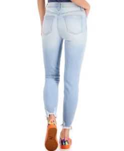 Teen High Rise Ripped Skinny Jeans (Young Women's Fit)