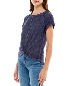 Teen Knot-Hem T-Shirt (Young Women's Fit)