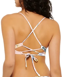 Teen Moana Blossom Lace-Up Bikini Top (Young Women's Fit)