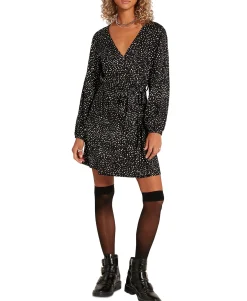 Teen Printed Belted Dress (Young Women's Fit)