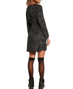 Teen Printed Belted Dress (Young Women's Fit)