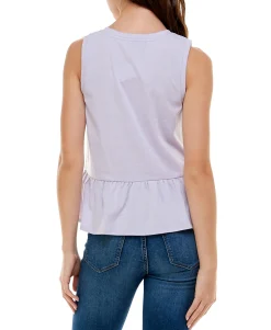 Teen Sleeveless Peplum Top (Young Women's Fit)