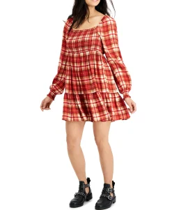 Teen Smocked Tiered Dress (Young Women's Fit)