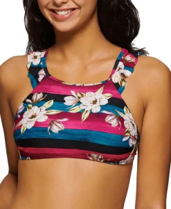 Teen Sweet Bloom High-Neck Swim Top (Young Women's Fit)
