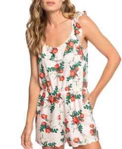 Teen Temple Of Tropics Printed Romper (Young Women's Fit)