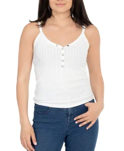 Teen Textured Tank Top (Young Women's Fit)