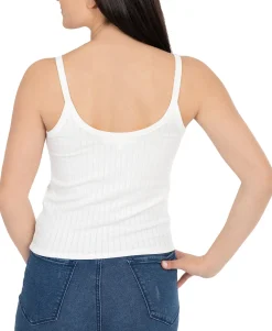 Teen Textured Tank Top (Young Women's Fit)