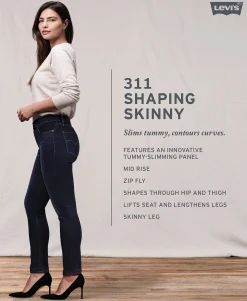 Women's 311 Ripped Skinny Ankle Jeans