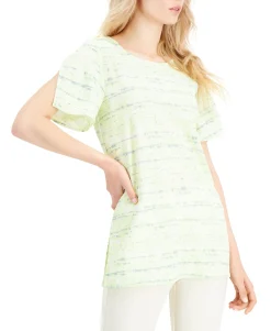 Women's Abstract-Print Tunic Top