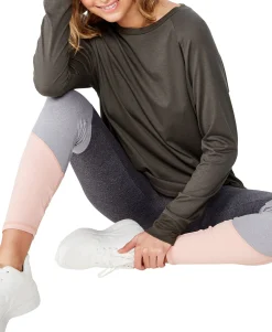 Women's Active Rib Long Sleeve Top