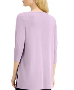Women's Boat-Neck 3/4-Sleeve Tunic