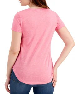 Women's Burnout V-Neck T-Shirt