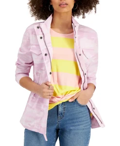 Women's Camouflage Utility Jacket