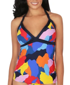 Women's Castaway Halter Tankini Top