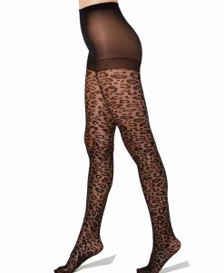 Women's Cheetah-Print Tights