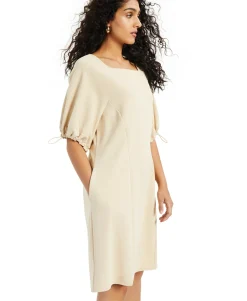 Women's Cinch-Sleeve Dress