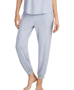 Women's Contrast-Print Jogger Pajama Pants