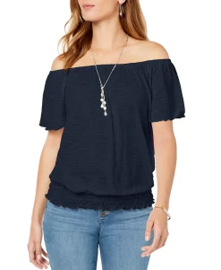 Women's Convertible Off-The-Shoulder Top