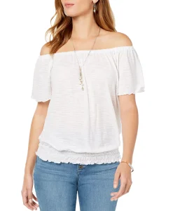Women's Convertible Off-The-Shoulder Top