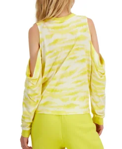 Women's Cotton Cold-Shoulder T-Shirt