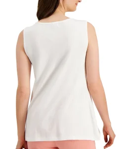 Women's Cotton Tunic Tank Top