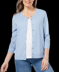Women's Crew-Neck Cardigan