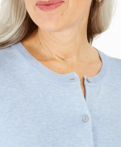 Women's Crew-Neck Cardigan