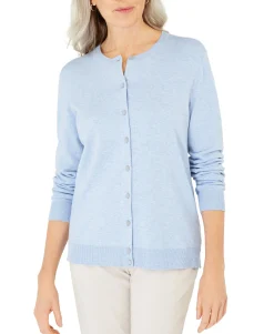 Women's Crew-Neck Cardigan