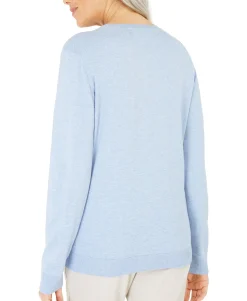 Women's Crew-Neck Cardigan