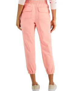 Women's Cropped Cotton Utility Pants