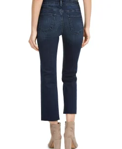 Women's Cropped Mid-Rise Jeans
