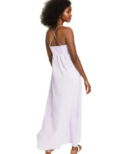 Women's Cross-Back Maxi Dress