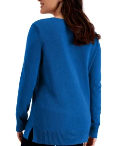 Women's Crossover V-Neck Sweater