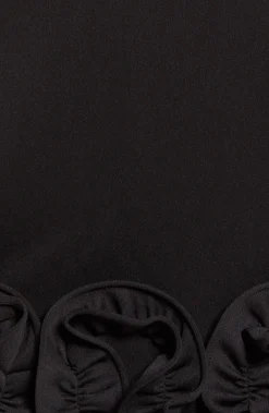 Women's Cupcake Hem Scuba Sheath Dress